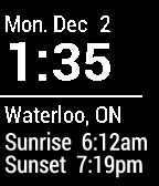 Sunrise Sunset Card
